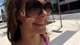 Kimmy Granger Bounces her Booty introducing Kimmy Granger - The Sex Scout April 2, 2016