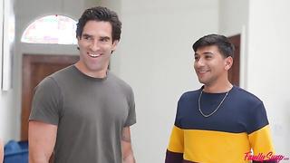 Swap Family Thanksgiving (2023) showing Cassie Del Isla, Tiana Blow & Ken Feels - Family Swap XXX