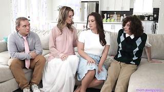 Tending To Our Stepmoms Garden (2023) featuring Millie Morgan, Mandy Waters, Joshua Lewis & Jodie Johnson - Mom Swapped