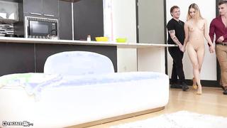 Cooking Class Tag Team (2023) introducing Keira Heart, Oliver Faze & Joshua Lewis - Facials 4k