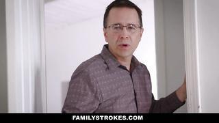 It Was Her Birthday And Dad Fucked Up! Vanessa Cage