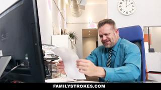 Not The Best Idea To Work With Step Daughter Bambi Brooks