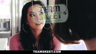 Blindfolding The Babysitter Morgan Lee